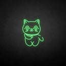 'Fortune cat' neon sign - VINTAGE SIGN
