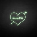 'Thank U' neon sign - VINTAGE SIGN