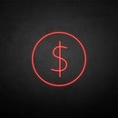 'Dollar' neon sign - VINTAGE SIGN