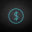'Dollar' neon sign - VINTAGE SIGN