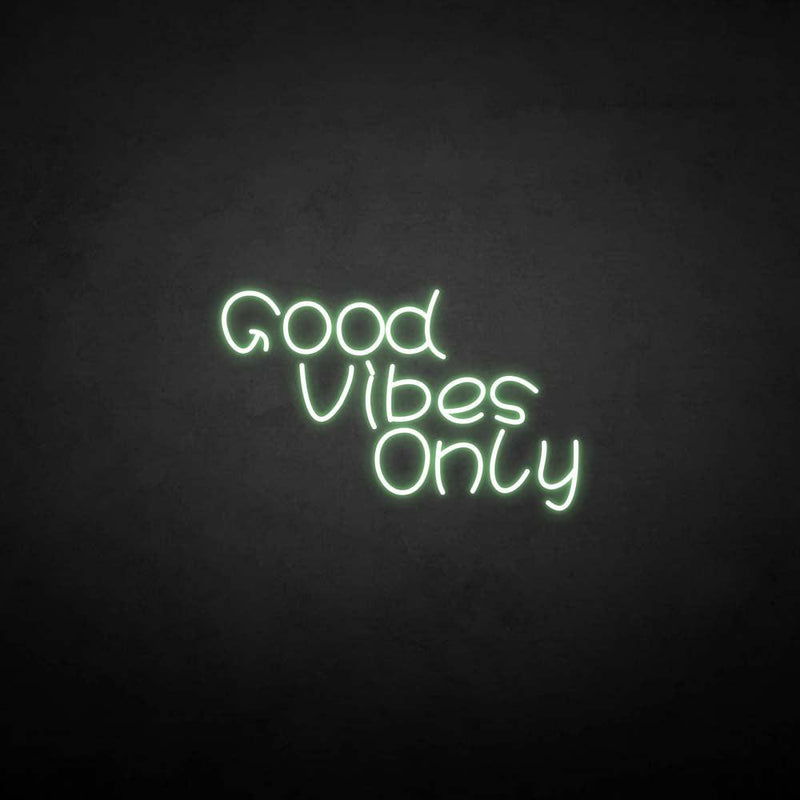 'Good vibes only3' neon sign - VINTAGE SIGN
