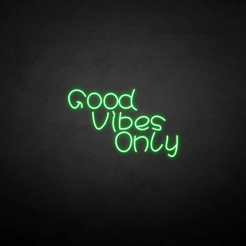 'Good vibes only3' neon sign - VINTAGE SIGN