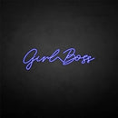 'Girl boss' neon sign - VINTAGE SIGN
