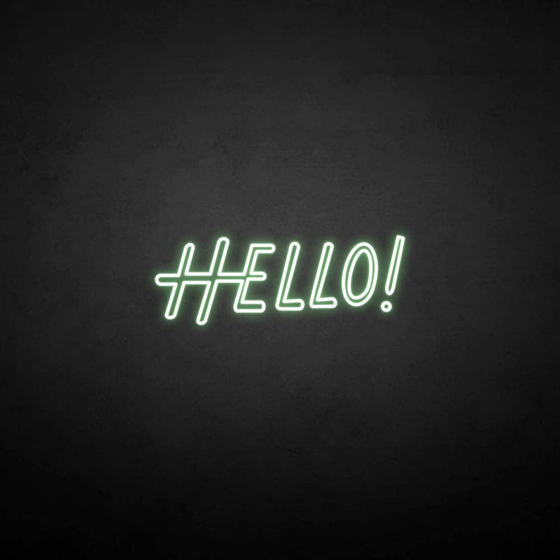 'HELLO2' neon sign - VINTAGE SIGN