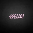 'HELLO2' neon sign - VINTAGE SIGN