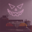 'Evil Face' neon sign - VINTAGE SIGN