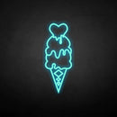 'Ice cream' neon sign - VINTAGE SIGN