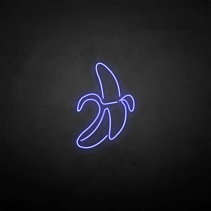 ’Banana' neon sign