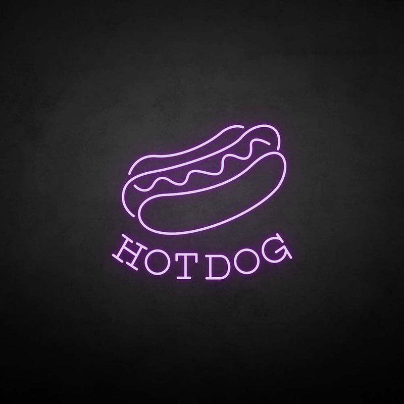 'Hot dog' neon sign - VINTAGE SIGN