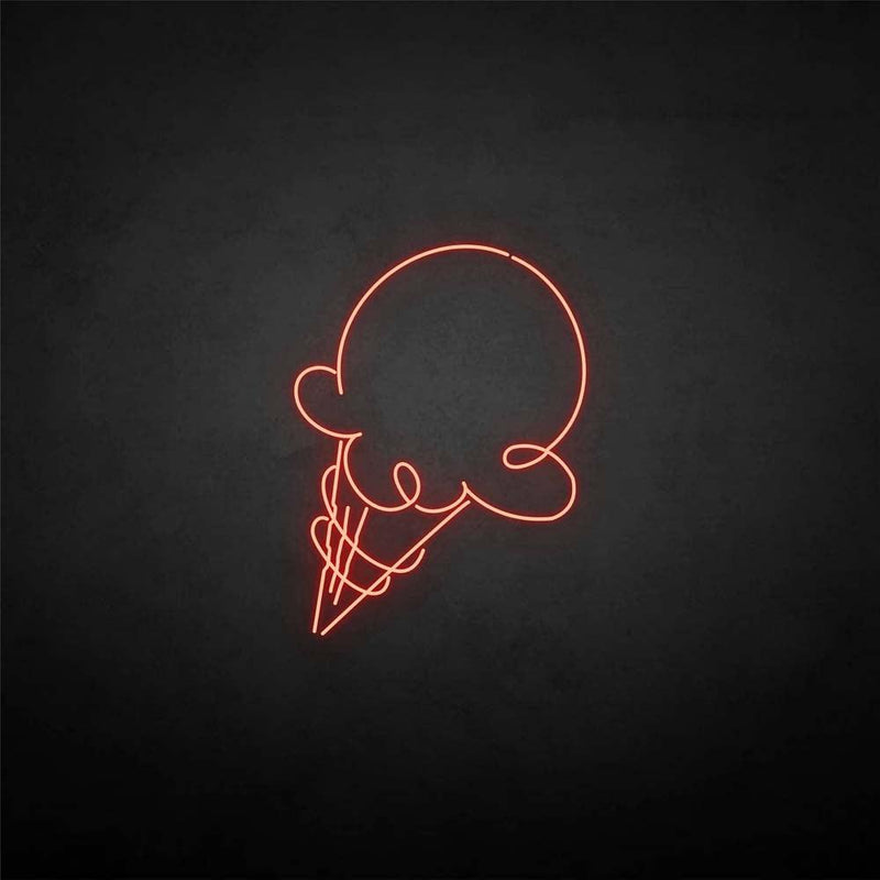 'Ice cream3' neon sign - VINTAGE SIGN