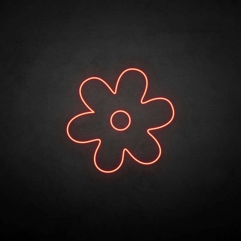 'Little flower' neon sign