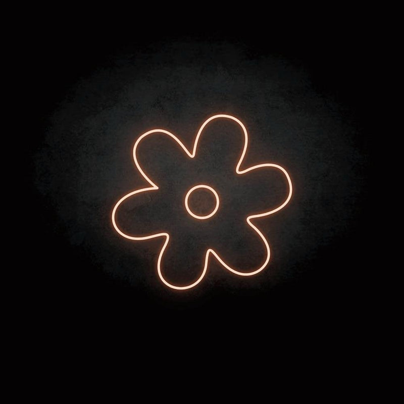 Leuchtreklame "Kleine Blume".