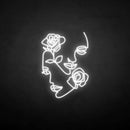 'Flower and people' neon sign - VINTAGE SIGN