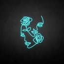 'Flower and people' neon sign - VINTAGE SIGN