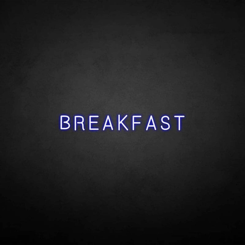 'BREAKFAST' neon sign - VINTAGE SIGN