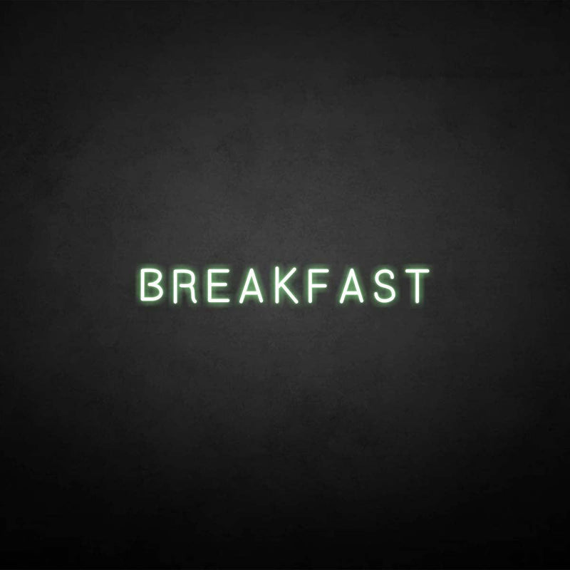 'BREAKFAST' neon sign - VINTAGE SIGN