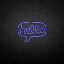 'Hello' neon sign - VINTAGE SIGN