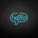 'Hello' neon sign - VINTAGE SIGN
