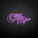'Neon moon night' neon sign - VINTAGE SIGN