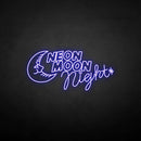 'Neon moon night' neon sign - VINTAGE SIGN