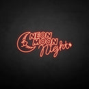 'Neon moon night' neon sign - VINTAGE SIGN