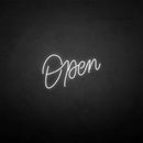 'OPEN 2' neon sign - VINTAGE SIGN