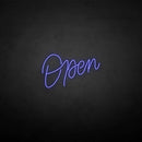 'OPEN 2' neon sign - VINTAGE SIGN