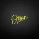 'OPEN 2' neon sign - VINTAGE SIGN