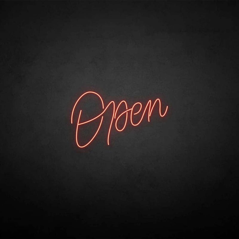 'OPEN 2' neon sign - VINTAGE SIGN