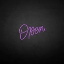 'OPEN 2' neon sign - VINTAGE SIGN