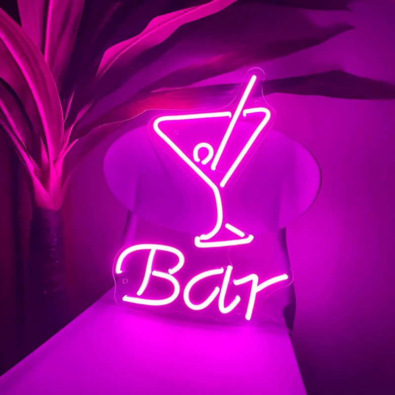 'Bar2' neon sign