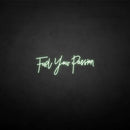 'Fuel your passion' neon sign - VINTAGE SIGN