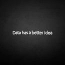 'Data has a better idea' neon sign - VINTAGE SIGN