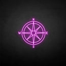 'Compass'neon sign - VINTAGE SIGN
