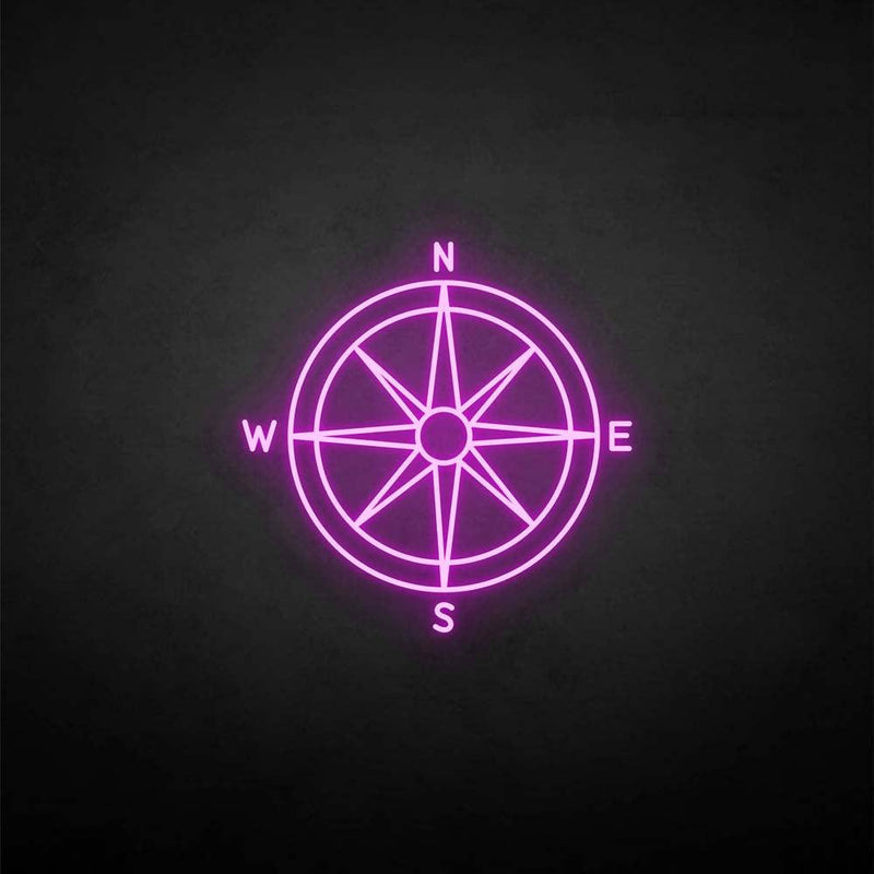 'Compass'neon sign - VINTAGE SIGN