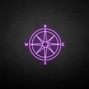 'Compass'neon sign - VINTAGE SIGN