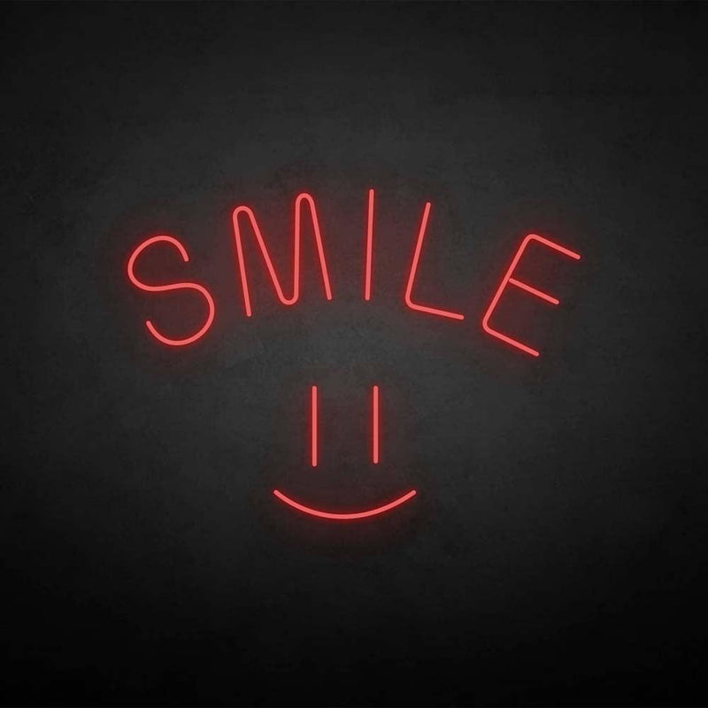 'Smile' neon sign - VINTAGE SIGN