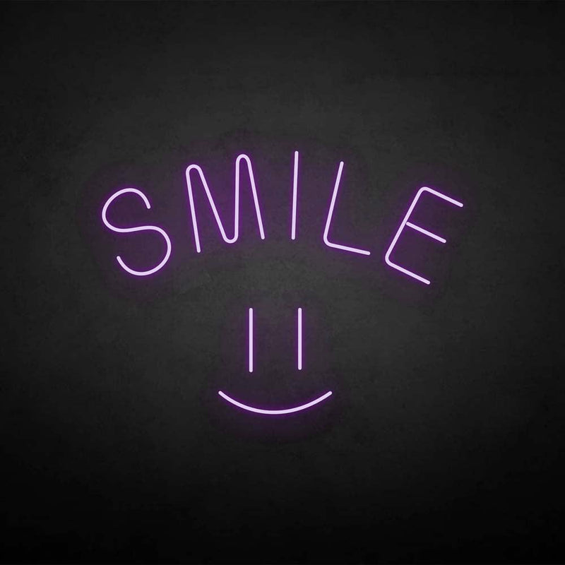 'Smile' neon sign - VINTAGE SIGN