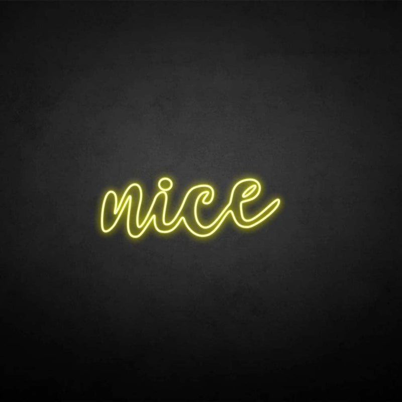'Nice' neon sign - VINTAGE SIGN