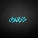 'Nice' neon sign - VINTAGE SIGN