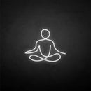 'Sit my meditation' neon sign - VINTAGE SIGN