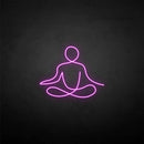 'Sit my meditation' neon sign - VINTAGE SIGN