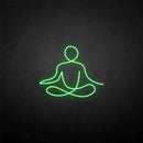 'Sit my meditation' neon sign - VINTAGE SIGN