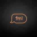 'Fml' neon sign - VINTAGE SIGN