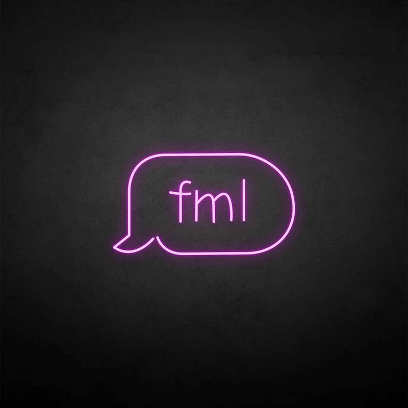 'Fml' neon sign - VINTAGE SIGN
