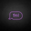 'Fml' neon sign - VINTAGE SIGN