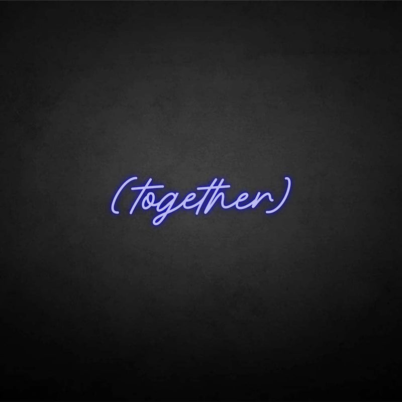 'Together' neon sign - VINTAGE SIGN