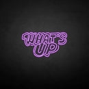 'What's up' neon sign - VINTAGE SIGN