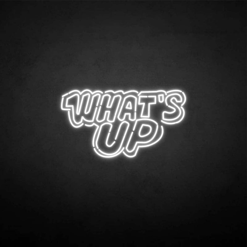 'What's up' neon sign - VINTAGE SIGN