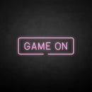 'Game on' neon sign - VINTAGE SIGN